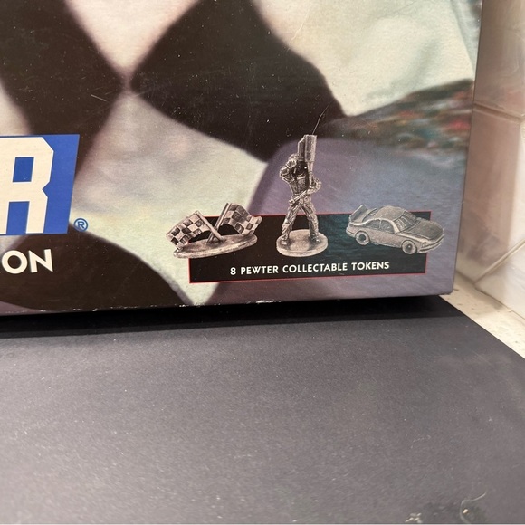 NASCAR Monopoly Game Vintage Official Collectors Edition 8 Pewter Tokens - Picture 2 of 9